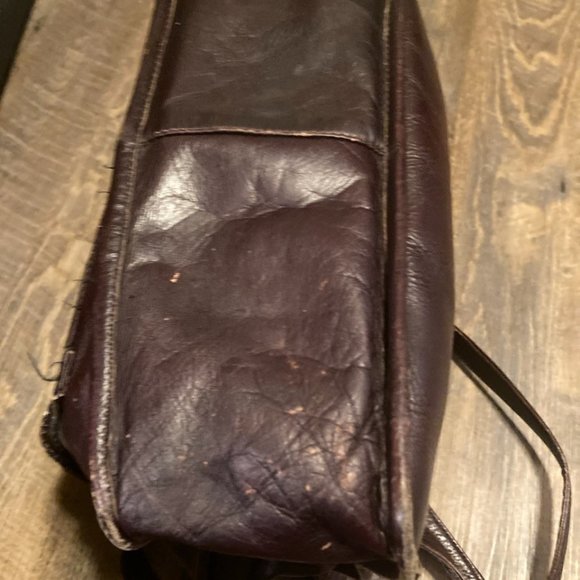 Frye brown leather cool vintage tote work bag - Picture 12 of 12